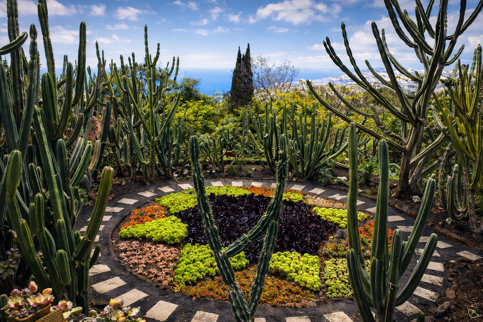 Garden and viewpoint area — Botanical Gardens